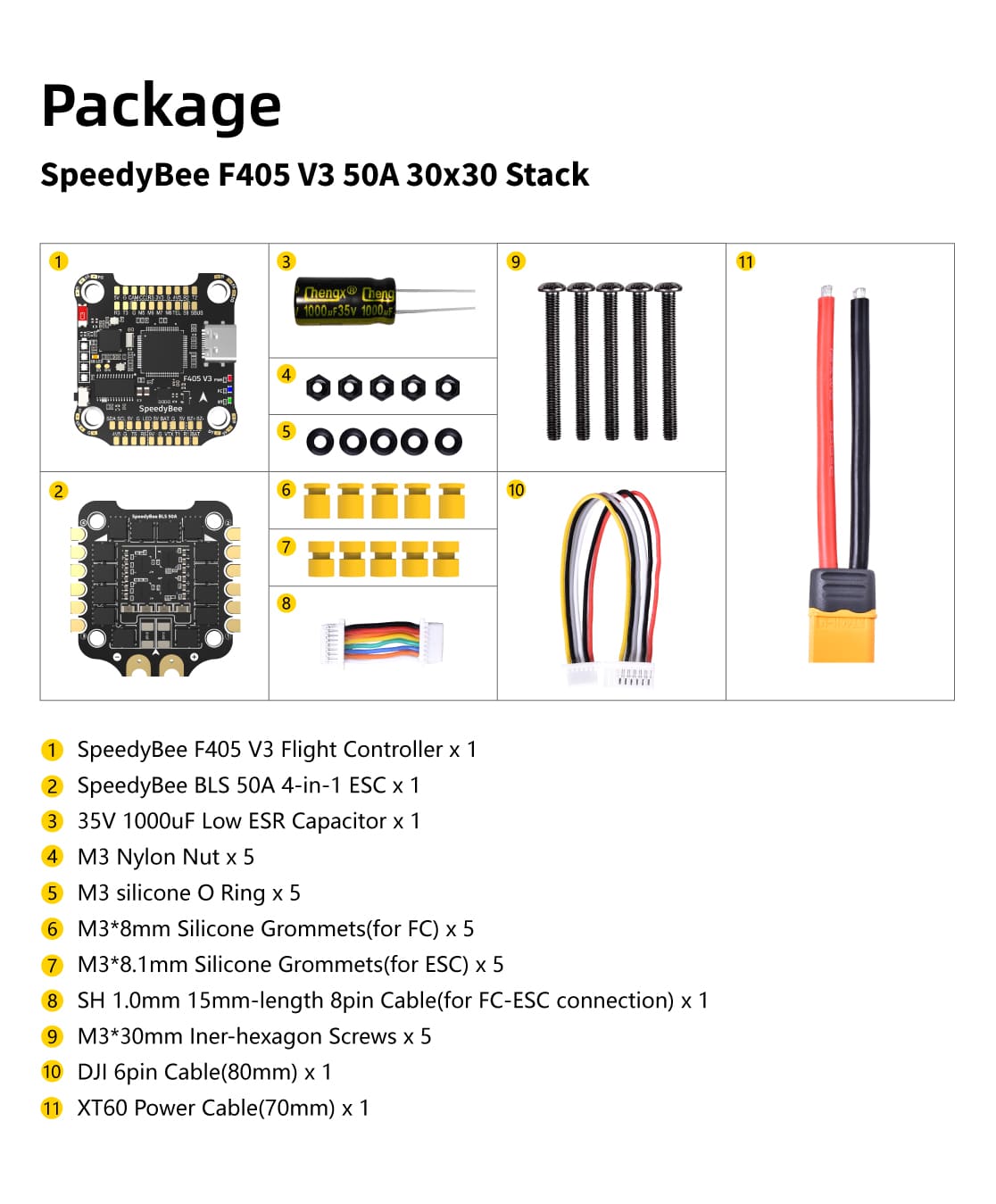 СТЕК SpeedyBee F405 V3